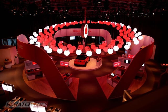 Kinetic lights, luces cineticas, luces con movimientos para eventos