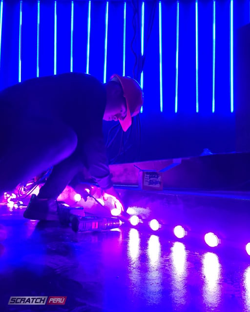 Mini pixel led para delinear eventos y edificios