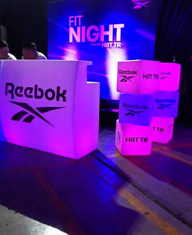Evento reebok fitnight