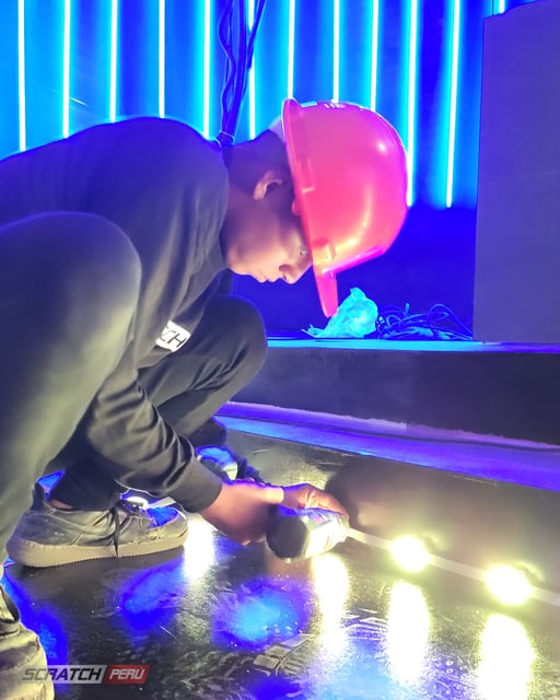 Mini pixel led para delinear eventos y edificios