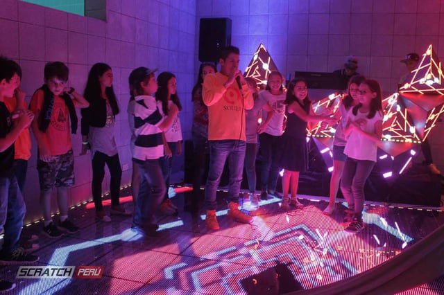 Pista de baile video led para fiestas y eventos