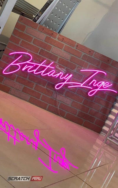 Diseños en neon led, neon flex, neon personalizados