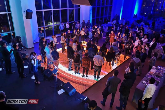 Pista de baile video led para eventos