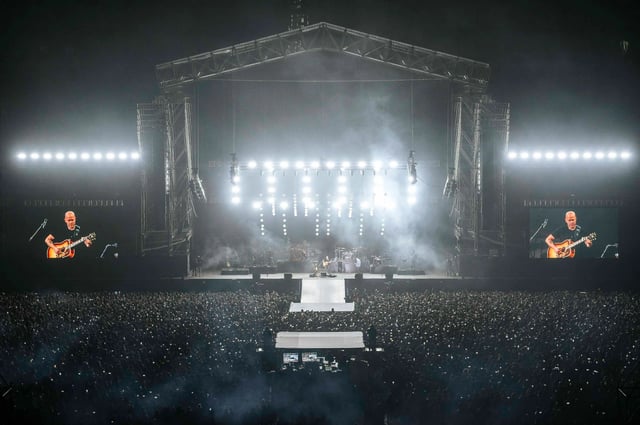 Escenario en color blanco