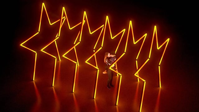 Estrellas led Orange naranja controladas con madrix 5 disponibles en peru