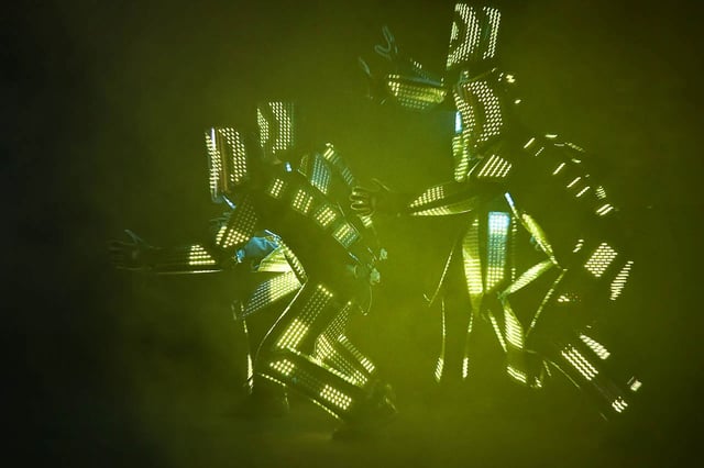 Robots Lightman show