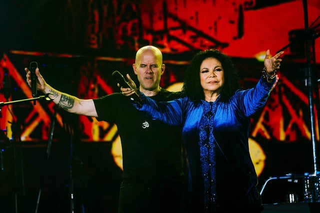 Eva Ayllón y Gian Marco