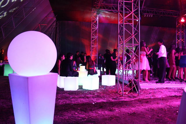 Esferas de colores RGB, esferas led para eventos