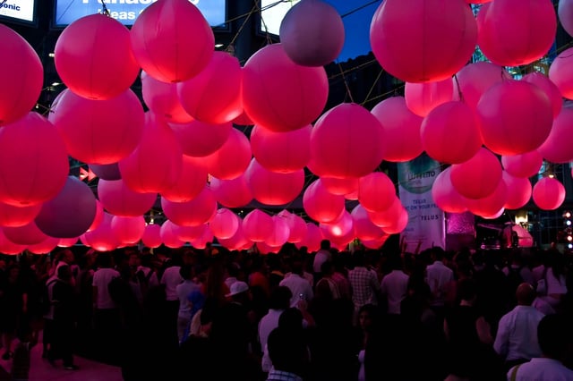 Esferas inflables led para eventos, decoracion de eventos y conciertos