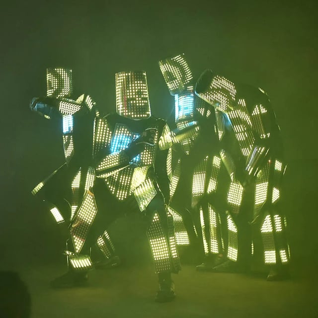 Robots Lightman show