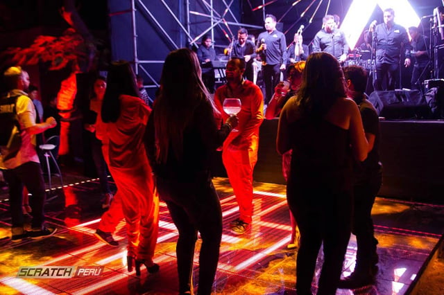 Pista de baile video led para eventos