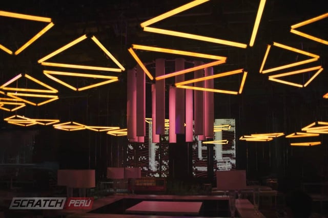 Kinetic lights, luces cineticas, luces con movimientos para eventos