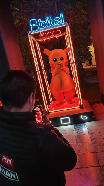 Rectangulo led para tomar fotos para redes sociales