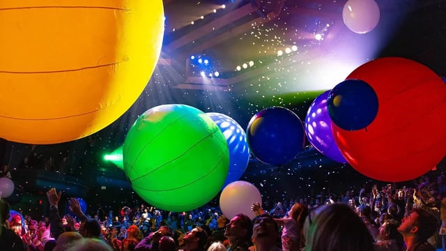 Esferas inflables led para eventos, decoracion de eventos y conciertos