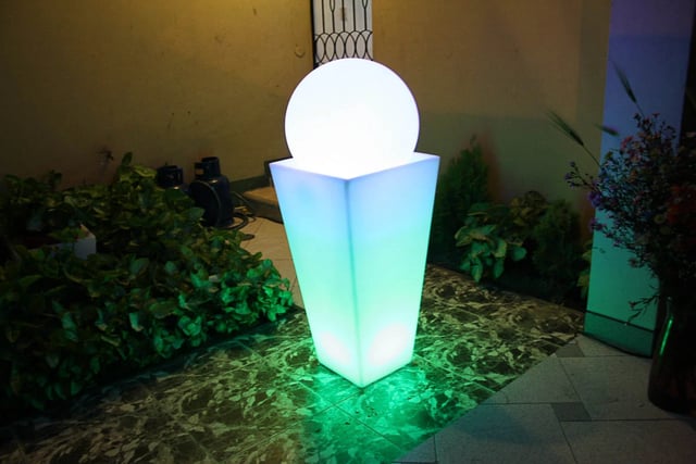 Esferas de colores RGB, esferas led para eventos