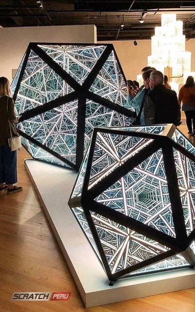 Geometria infinita led