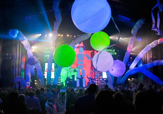Esferas inflables led para eventos, decoracion de eventos y conciertos