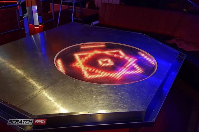 Piso video les, piso pantalla, piso video para conciertos, floor screen display