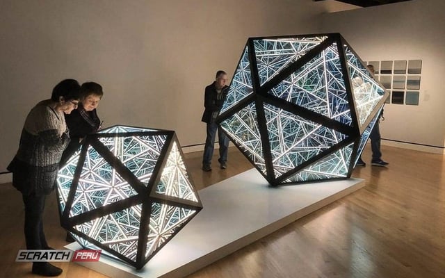 Geometria infinita led