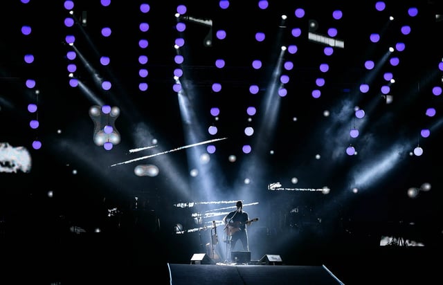 Gian marco luces cineticas color purple