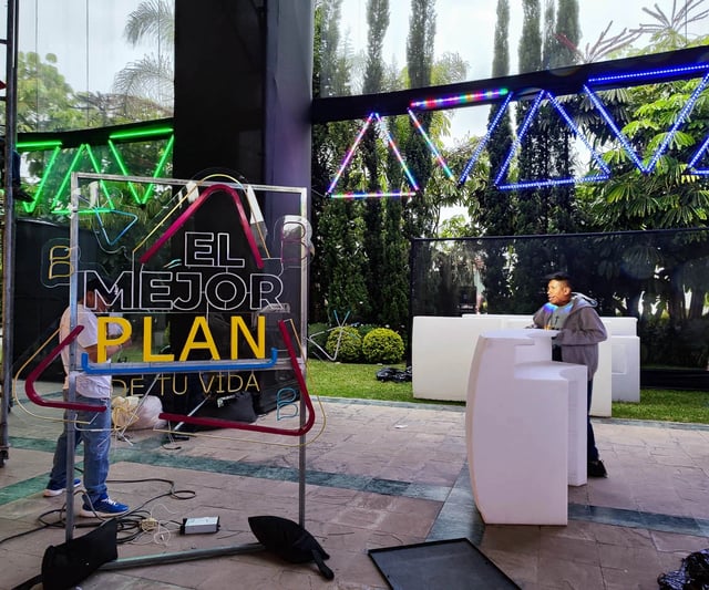 Cartel neón led - diseño en neon led