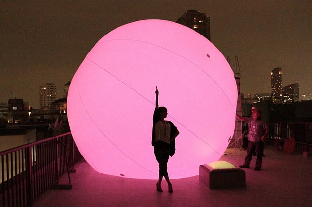 Globo led gigante