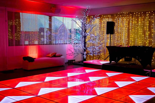 Pista de baile led para eventos
