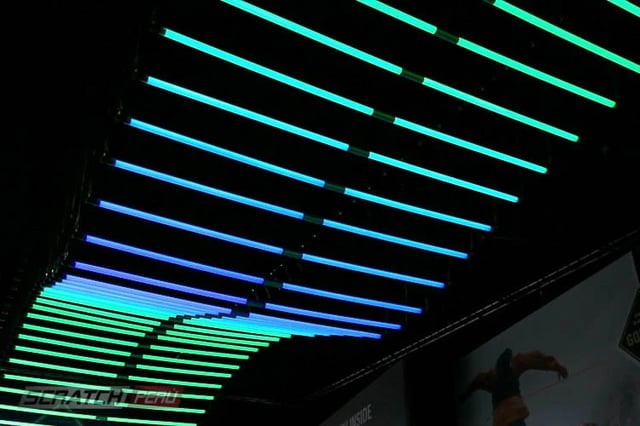 Kinetic lights, luces cineticas, luces con movimientos para eventos