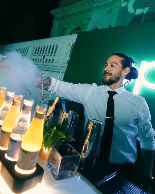 Zonas de experiencias para evento de oppo peru en su lanzamiento oficial 2022