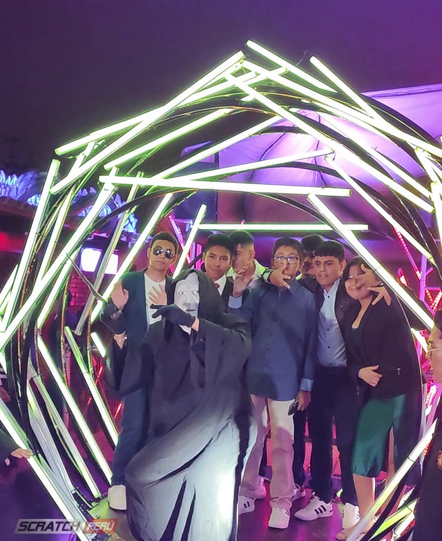 Semi esfera pixel led madrix