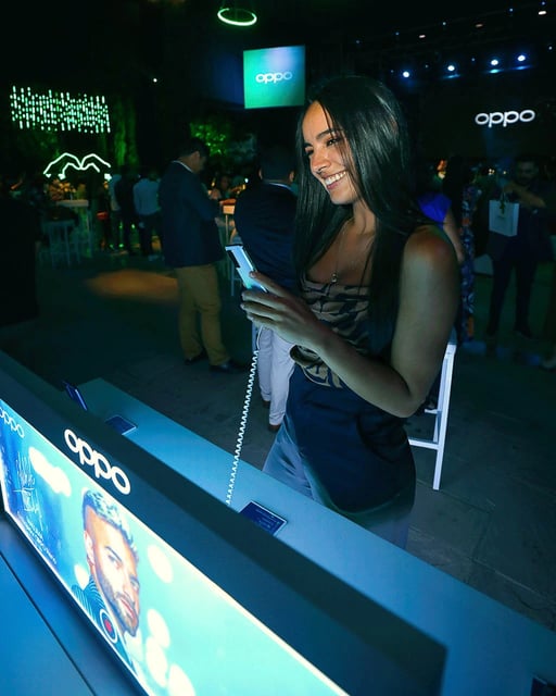 Zonas de experiencias para evento de oppo peru en su lanzamiento oficial 2022