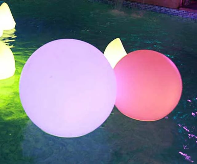 Esferas de colores RGB, esferas led para eventos