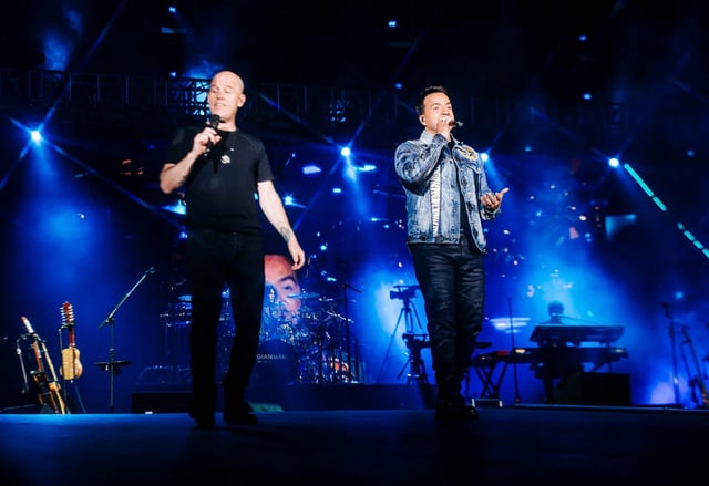 Luis Fonsi y Gian Marco