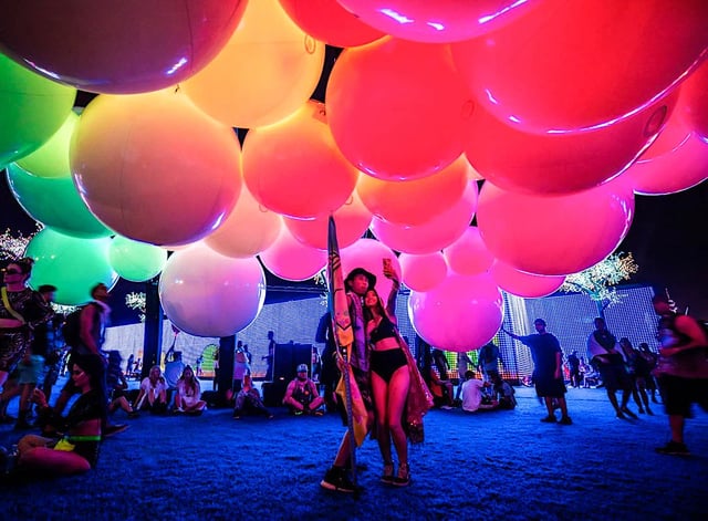 Esferas inflables led para eventos, decoracion de eventos y conciertos