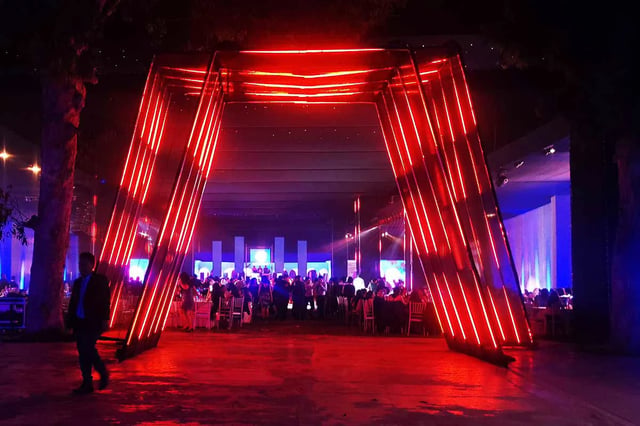 Cinta led madrix para proyectos de iluminación inteligente, controladas desde pc